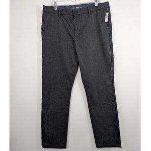 Old Navy Pants Mens 38x32 Gray Ultimate Slim Built in Flex Stretch Chino Slacks